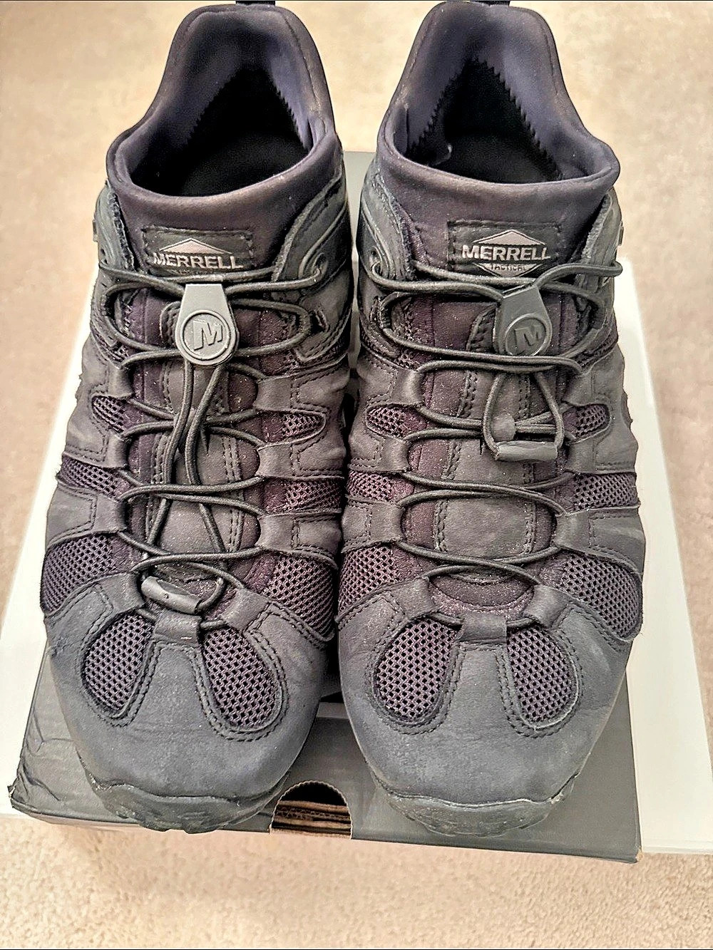 Merrell Cham 8 Stretch Tactical Men's Black US 11.5